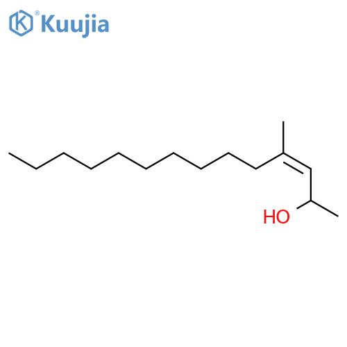 3-Tetradecen-2-ol, 4-methyl-, (3Z)- structure