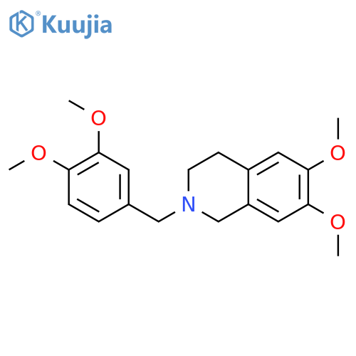2-(3,4-Dimethoxybenzyl)-6,7-dimethoxy-1,2,3,4-tetrahydroisoquinoline structure
