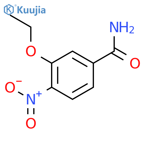 Benzamide, 3-ethoxy-4-nitro- structure