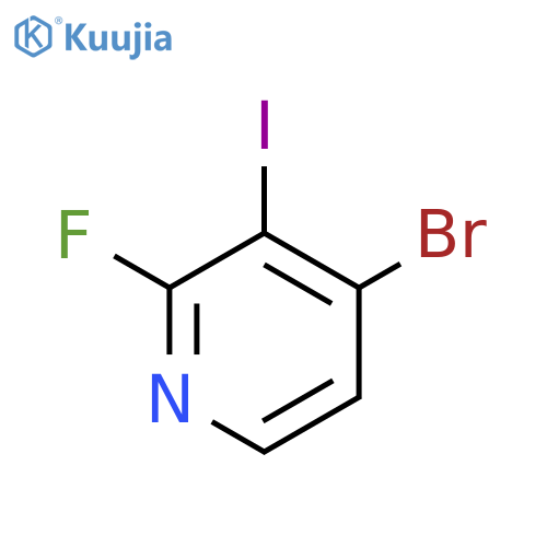 4-Bromo-2-fluoro-3-iodopyridine structure