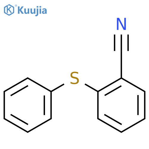 Benzonitrile, 2-(phenylthio)- structure