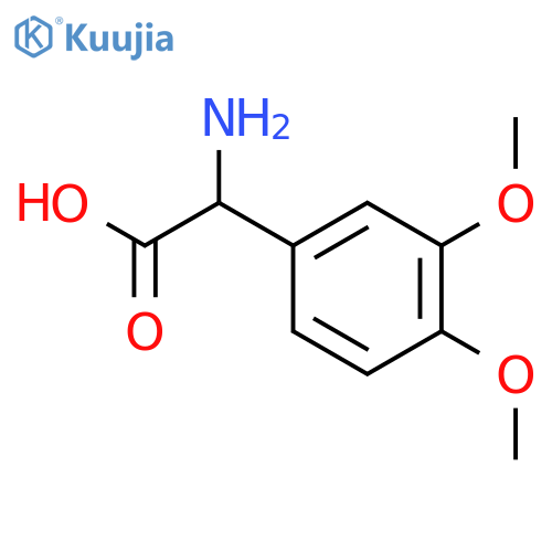 a-Amino-3,4-dimethoxybenzeneacetic Acid structure