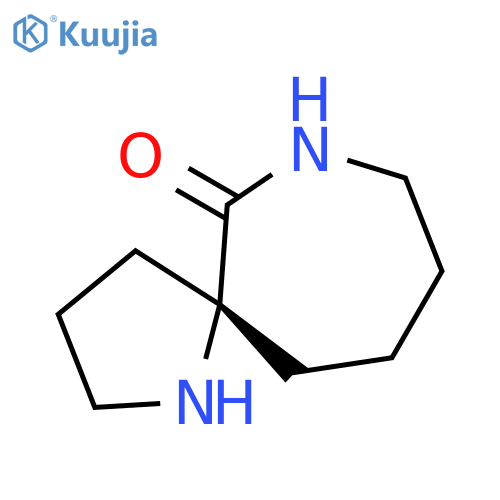1,7-Diazaspiro[4.6]undecan-6-one, (5R)- structure