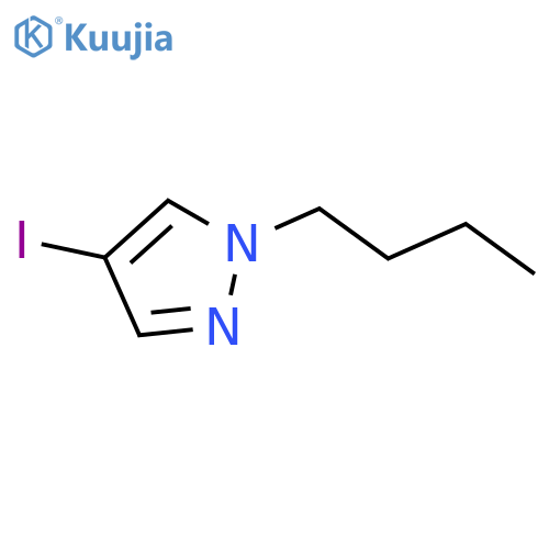 1-Butyl-4-iodo-1H-pyrazole structure