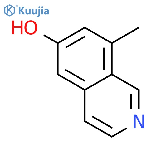 8-methyl-6-Isoquinolinol structure