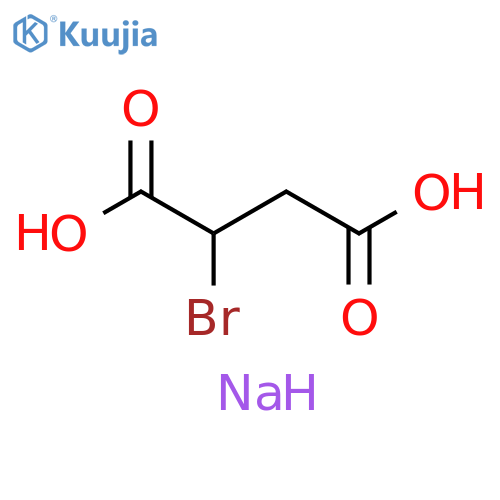 Butanedioic acid, 2-bromo-, sodium salt (1:) structure