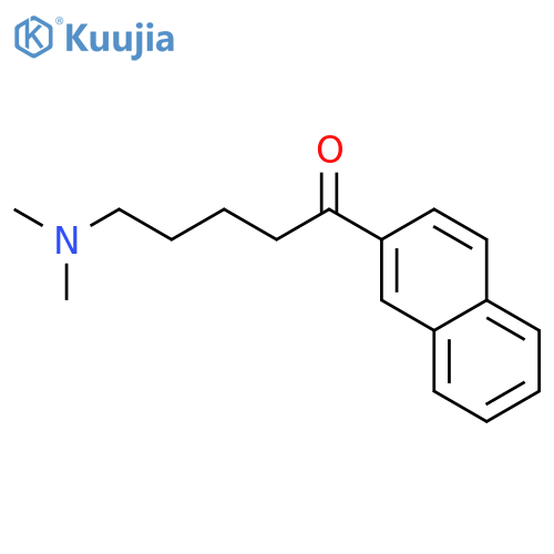 1-Pentanone, 5-(dimethylamino)-1-(2-naphthalenyl)- structure