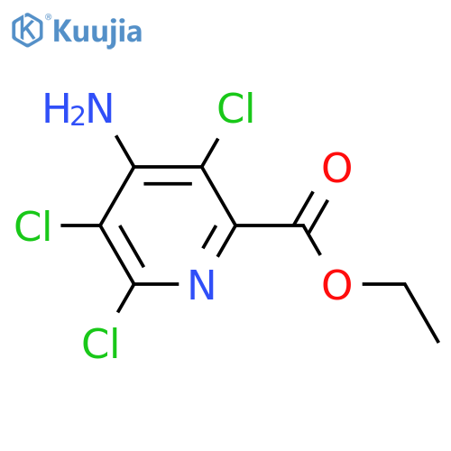 Ethyl 4-amino-3,5,6-trichloropicolinate structure