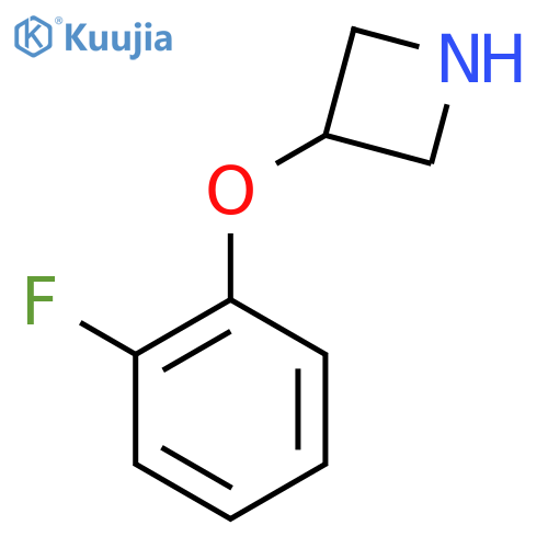 3-(2-Fluorophenoxy)azetidine structure