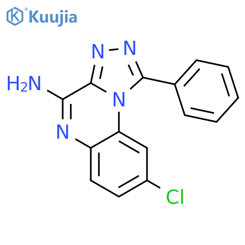 8-chloro-1-phenyl[1,2,4]triazolo[4,3-a]quinoxalin-4-amine structure