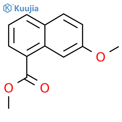 Methyl 7-methoxynaphthalene-1-carboxylate structure