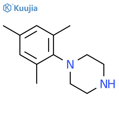 1-(2,4,6-trimethylphenyl)piperazine structure