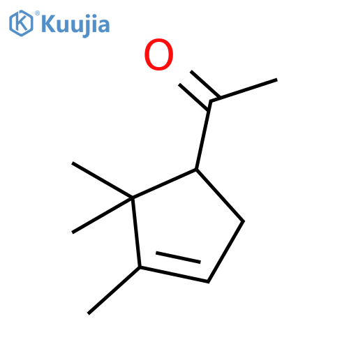Ethanone, 1-(2,2,3-trimethyl-3-cyclopenten-1-yl)- structure
