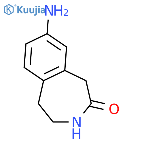 2H-3-Benzazepin-2-one, 8-amino-1,3,4,5-tetrahydro- structure