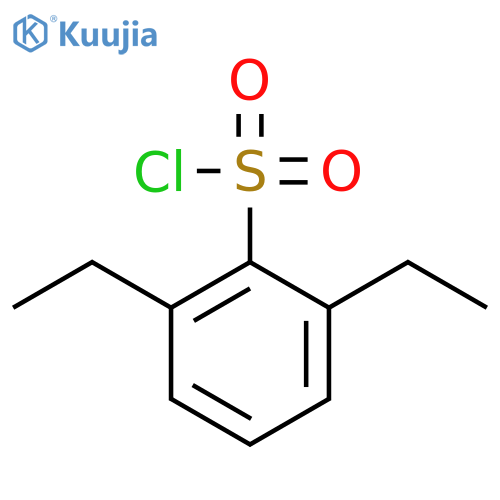 2,6-Diethylbenzene-1-sulfonyl Chloride structure