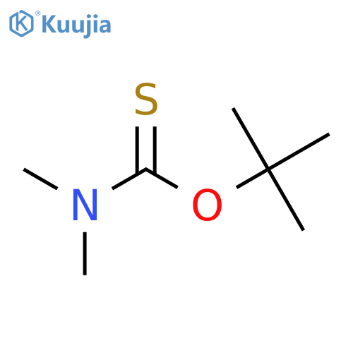 Carbamothioic acid, N,N-dimethyl-, O-(1,1-dimethylethyl) ester structure