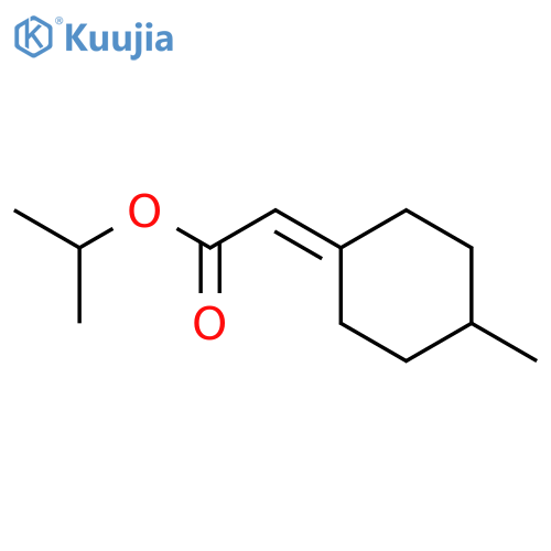 Acetic acid, 2-(4-methylcyclohexylidene)-, 1-methylethyl ester structure