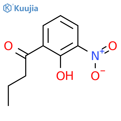 1-Butanone, 1-(2-hydroxy-3-nitrophenyl)- structure