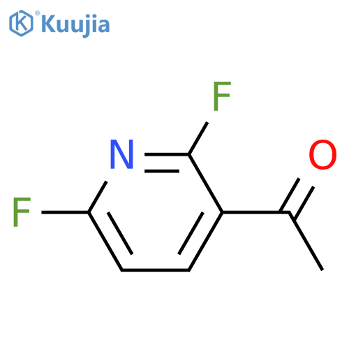 1-(2,6-Difluoropyridin-3-yl)ethanone structure