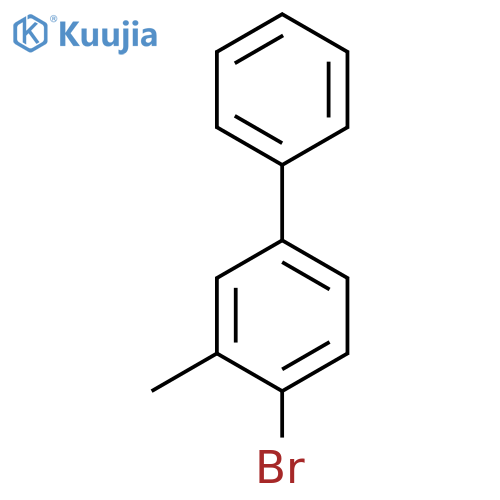 4-Bromo-3-methyl-1,1'-biphenyl structure