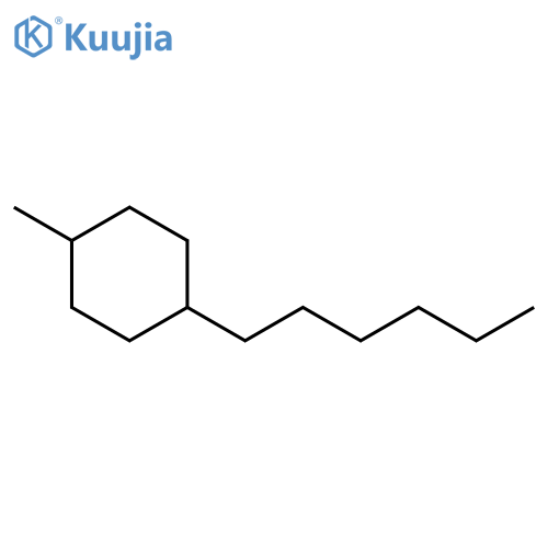 Cyclohexane,1-hexyl-4-methyl- structure