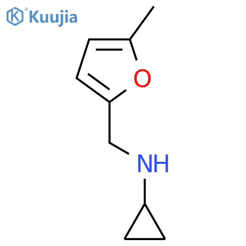 N-(5-Methyl-2-furyl)methylcyclopropanamine hydrochloride structure