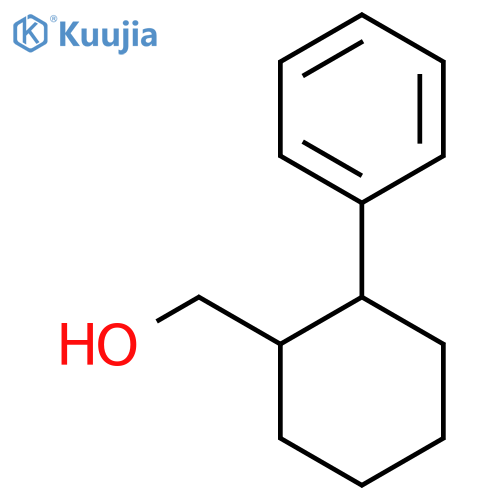 (2-Phenylcyclohexyl)methanol structure