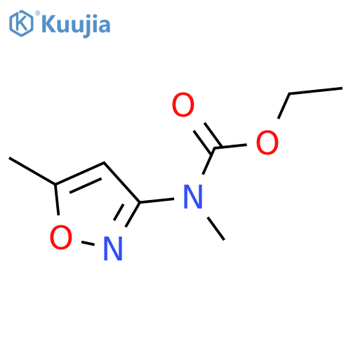 Carbamic acid, methyl(5-methyl-3-isoxazolyl)-, ethyl ester structure