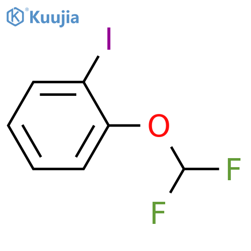 1-(Difluoromethoxy)-2-iodobenzene structure