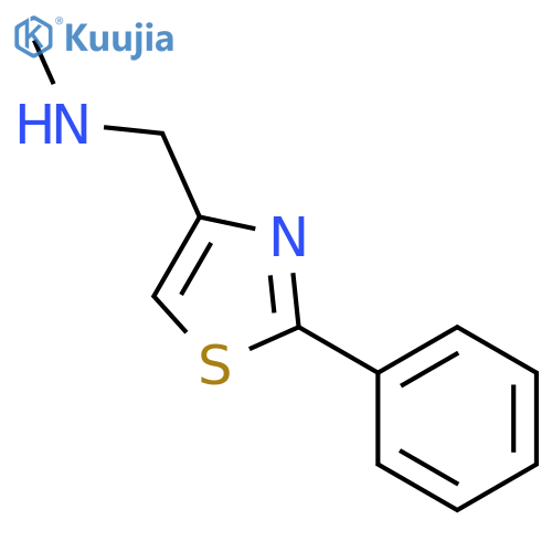 Methyl(2-Phenyl-1,3-Thiazol-4-Yl)MethylAmine Dihydrochloride structure