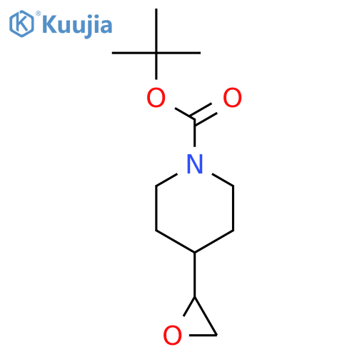 tert-butyl 4-(oxiran-2-yl)piperidine-1-carboxylate structure