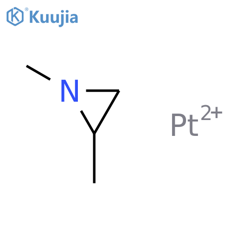 Platinum,dichlorobis(3,3-dimethyldiaziridine-N1)-, (SP-4-2)- (9CI) structure