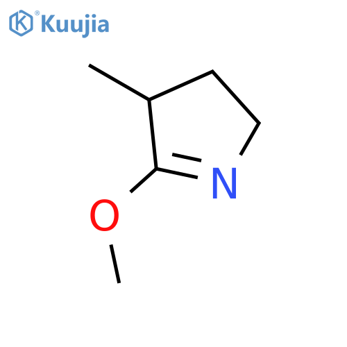 5-methoxy-4-methyl-3,4-dihydro-2H-pyrrole structure