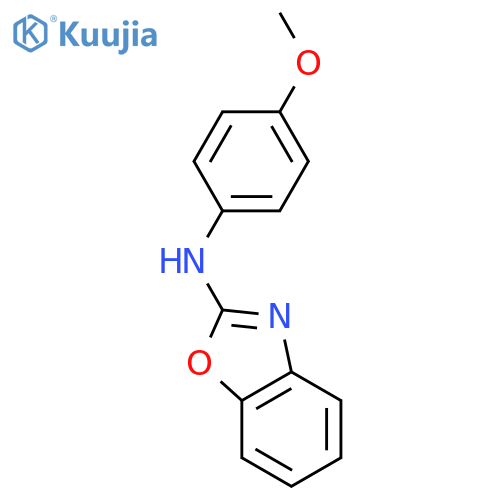 N-(4-methoxyphenyl)benzo[d]oxazol-2-amine structure