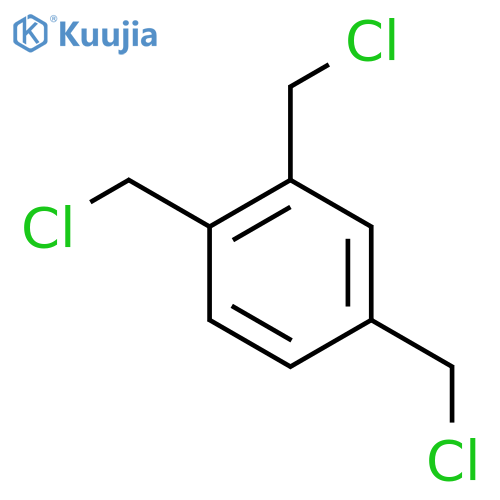 Benzene, 1,2,4-tris-(chloromethyl) structure