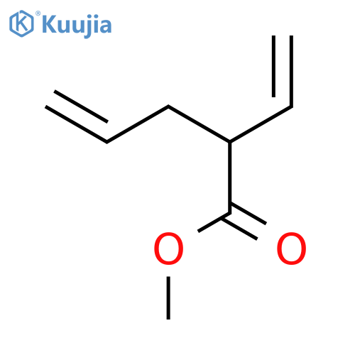 4-Pentenoic acid, 2-ethenyl-, methyl ester structure