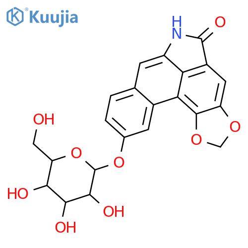 Aristolactam IIIa; O-β-D-Glucopyranoside structure