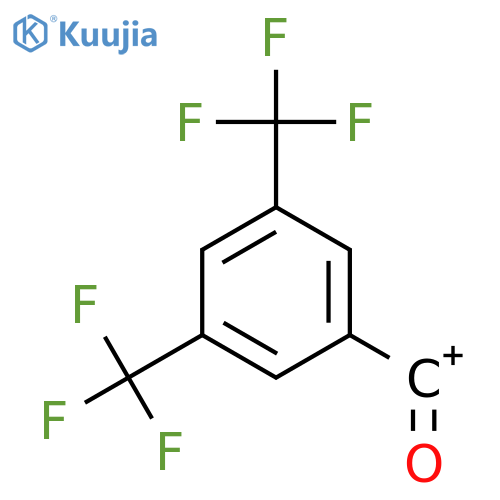 Methylium, [3,5-bis(trifluoromethyl)phenyl]oxo- structure
