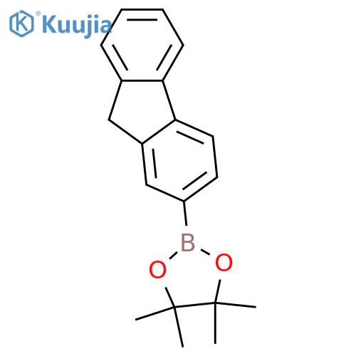 2-(2-Fluorenyl)-4,4,5,5-tetramethyl-1,3,2-dioxaborolane structure