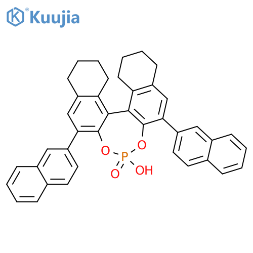 (R)-3,3'-bis(2-Naphthyl)-5,5',6,6',7,7',8,8'-octahydro-1,1'-binaphthyl-2,2'-diyl hydrogenphosphate structure