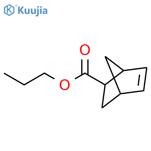 Bicyclo[2.2.1]hept-5-ene-2-carboxylic acid, propyl ester, (1S,2S,4S)- structure