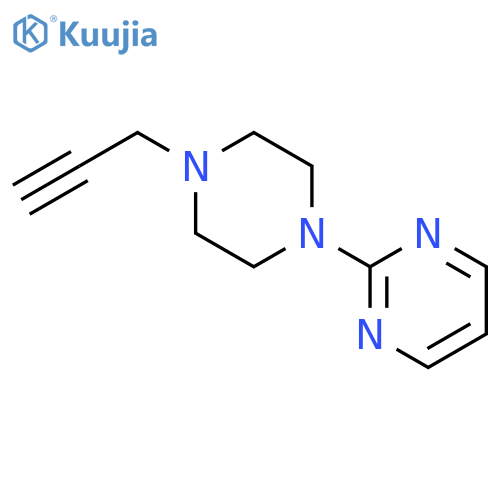 2-[4-(PROP-2-YN-1-YL)PIPERAZIN-1-YL]PYRIMIDINE structure