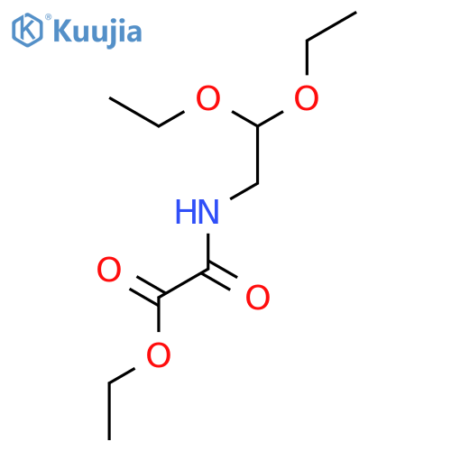 ACETIC ACID, [(2,2-DIETHOXYETHYL)AMINO]OXO-, ETHYL ESTER structure
