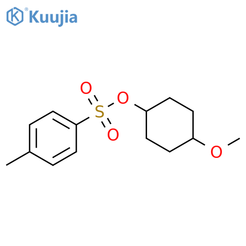 Cyclohexanol, 4-methoxy-, 1-(4-methylbenzenesulfonate) structure