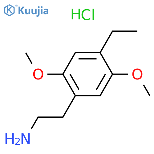 4-Ethyl-2,5-dimethoxybenzeneethanamine hydrochloride structure