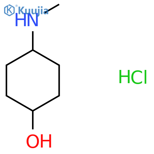 trans-4-Methylamino-cyclohexanol hydrochloride structure