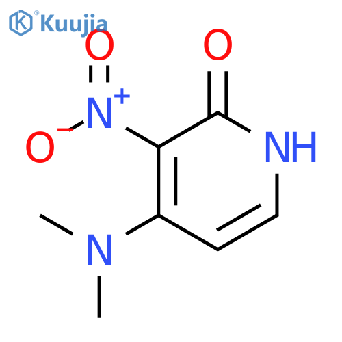 2(1H)-Pyridinone, 4-(dimethylamino)-3-nitro- structure