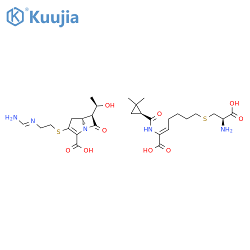 Imipenem-Cilastatin sodium hydrate structure