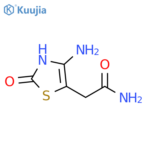 2-(4-amino-2-oxo-2,3-dihydro-1,3-thiazol-5-yl)acetamide structure