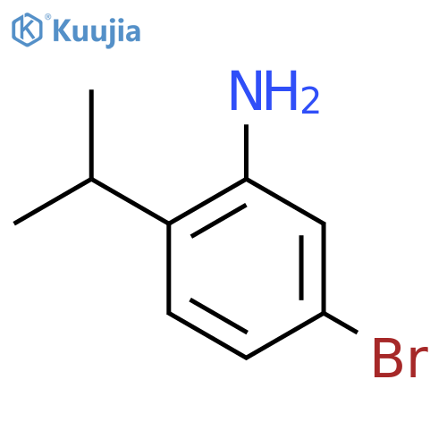 5-bromo-2-(propan-2-yl)aniline structure